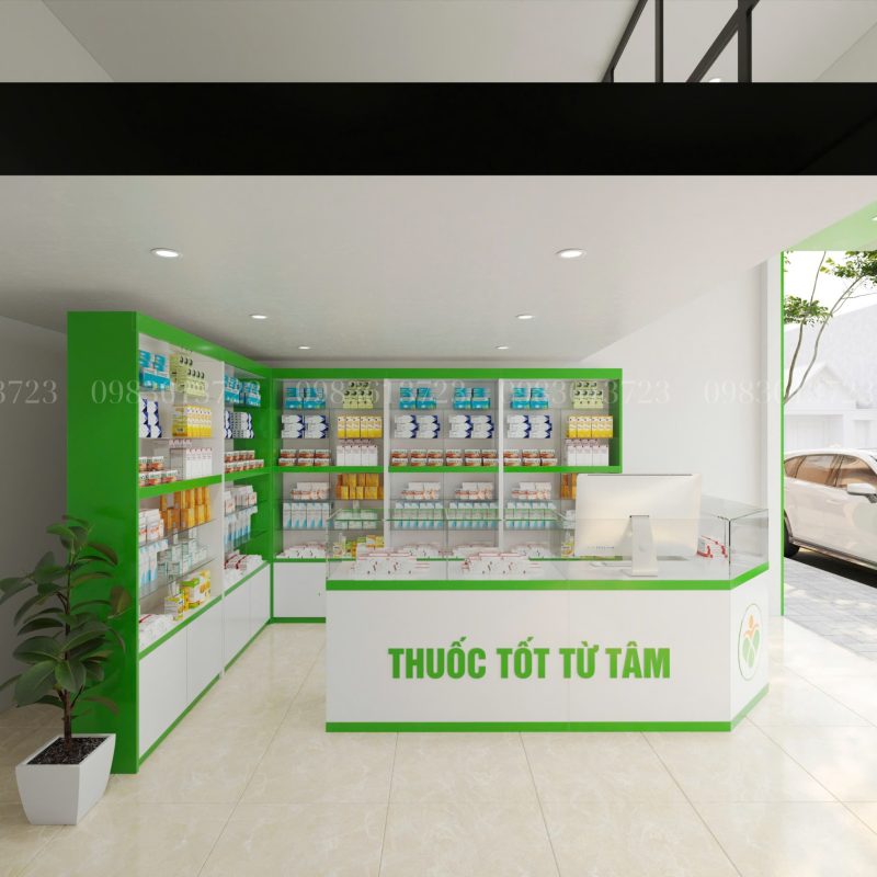 thiet ke nha thuoc tay