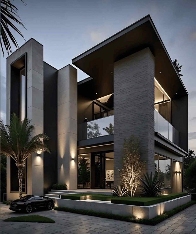 nha ong hien dai tai thanh pho