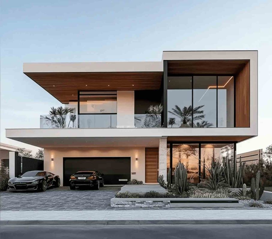 thiet ke nha co gara