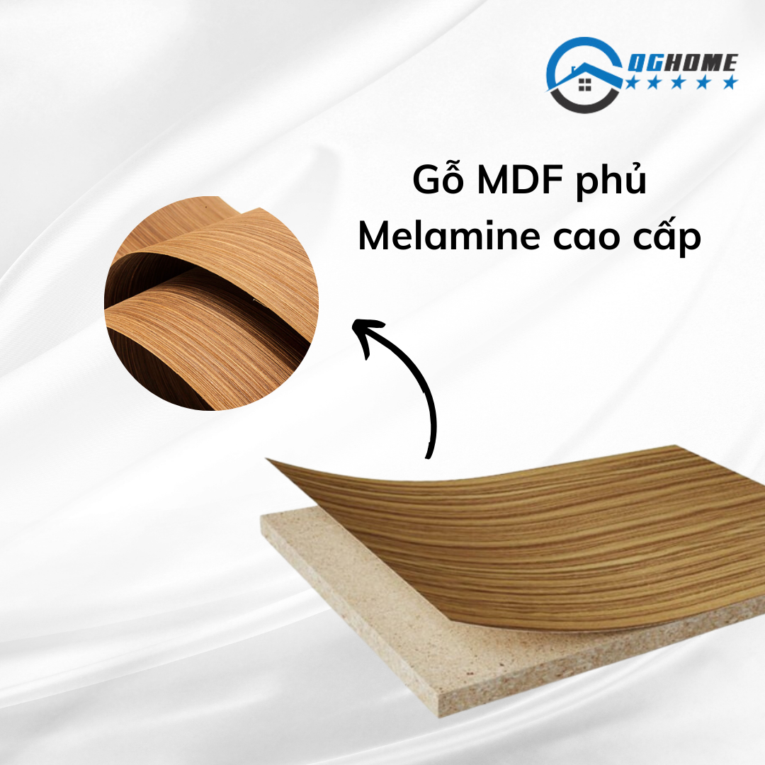 Gỗ MDF phủ melamine