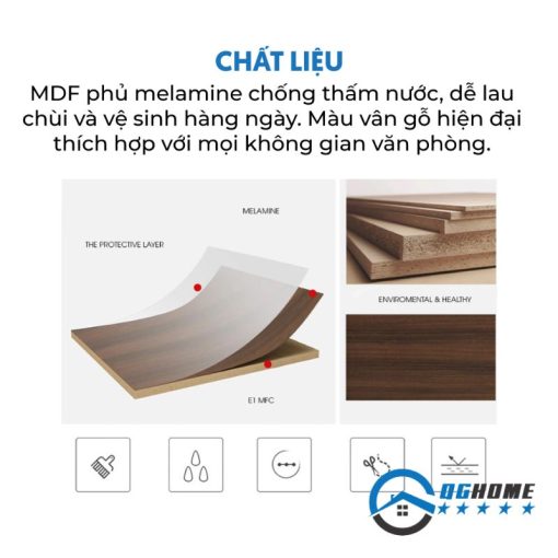 Chất liệu tủ T100 và T110