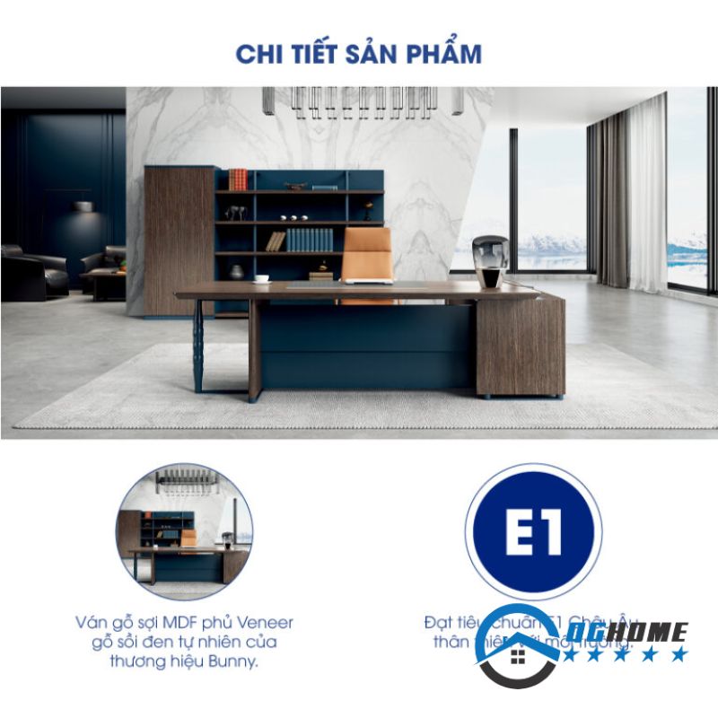 Chi tiết sản phẩm bàn giám đốc BGD103