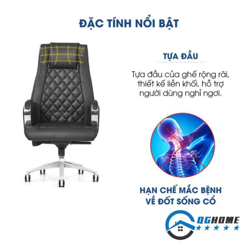 Đặc tính ghế giám đốc GGD101