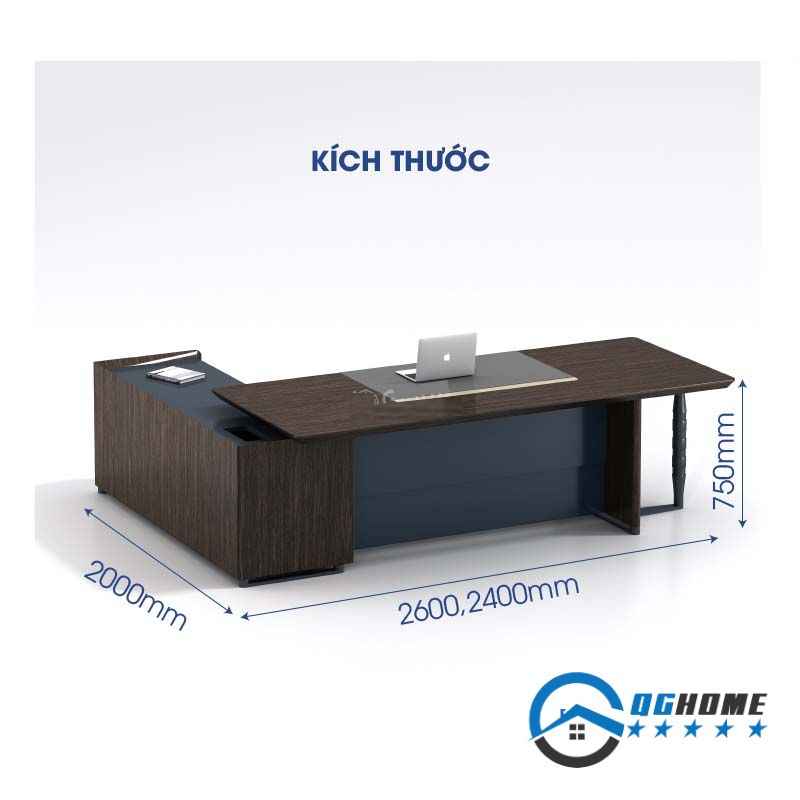 Kích thước bàn giám đốc BGD103