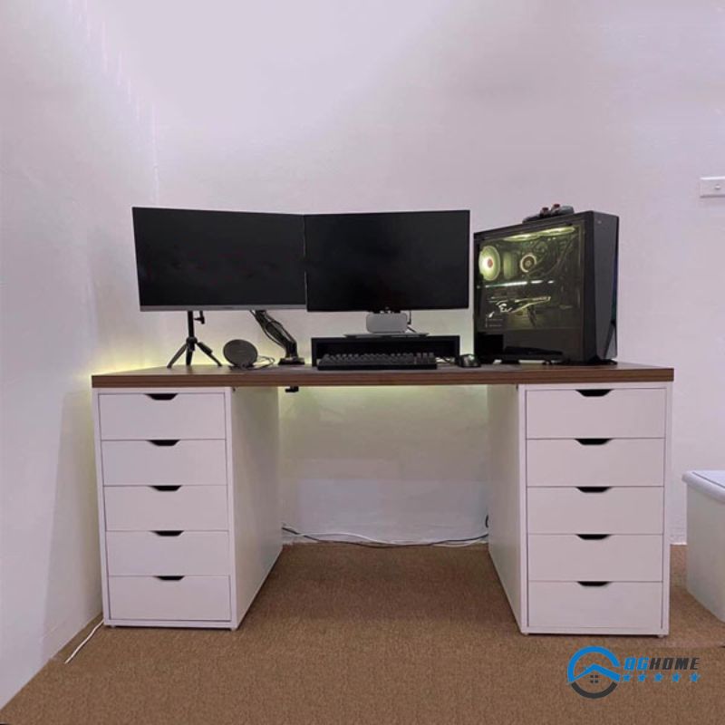 Phối cảnh bàn làm việc B301