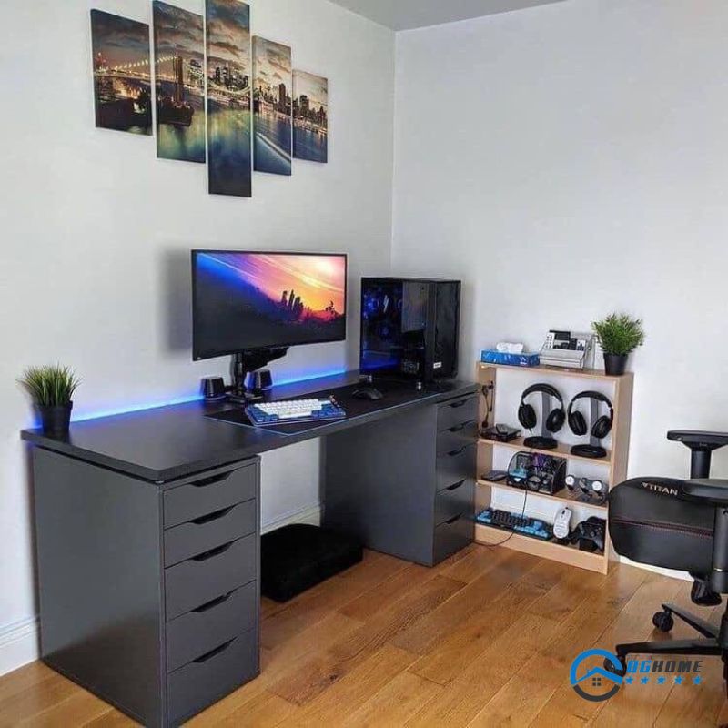 Phối cảnh bàn làm việc B303