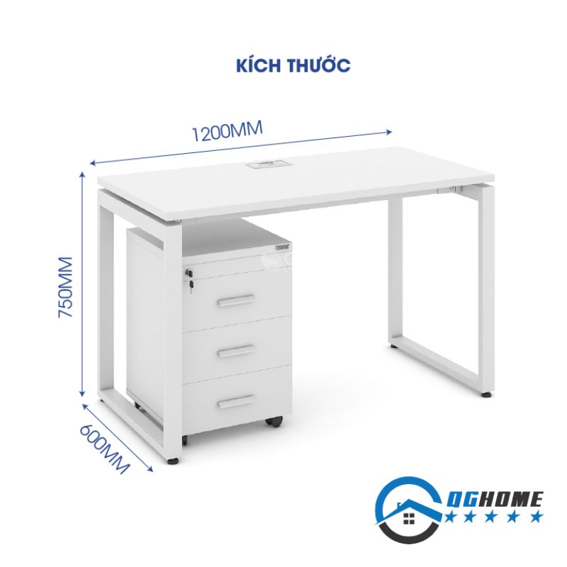 Kích thước bàn làm việc B213