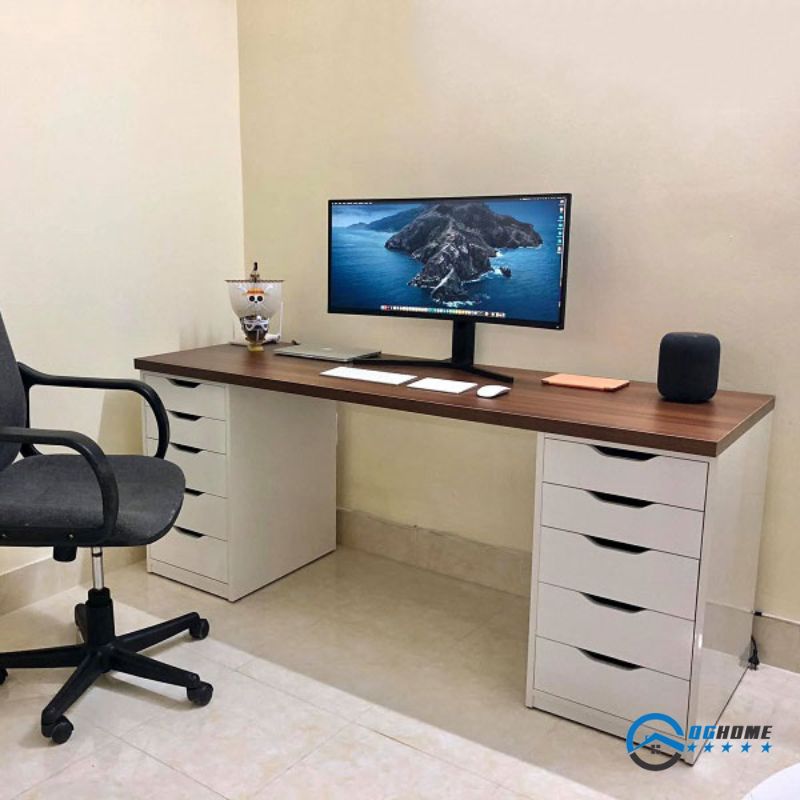 Phối cảnh bàn làm việc B301