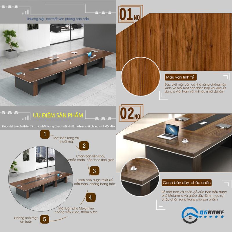 Tính chất bàn BH214