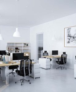 Tron goi thiet ke phong lam viec chung