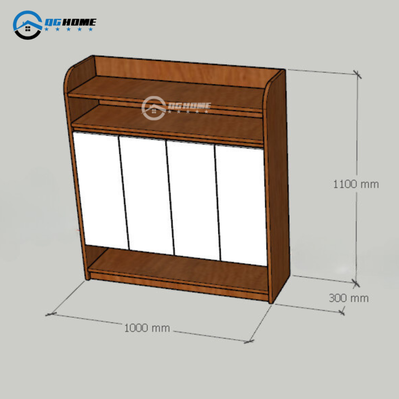 Tủ để giày QTG09 - Kích thước