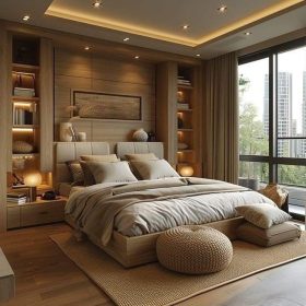 phong ngu japandi style 01