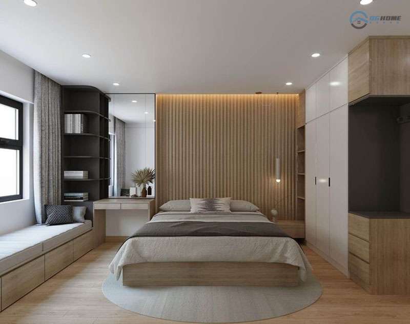 thiết kế nội thất căn hộ chung cư 90m2