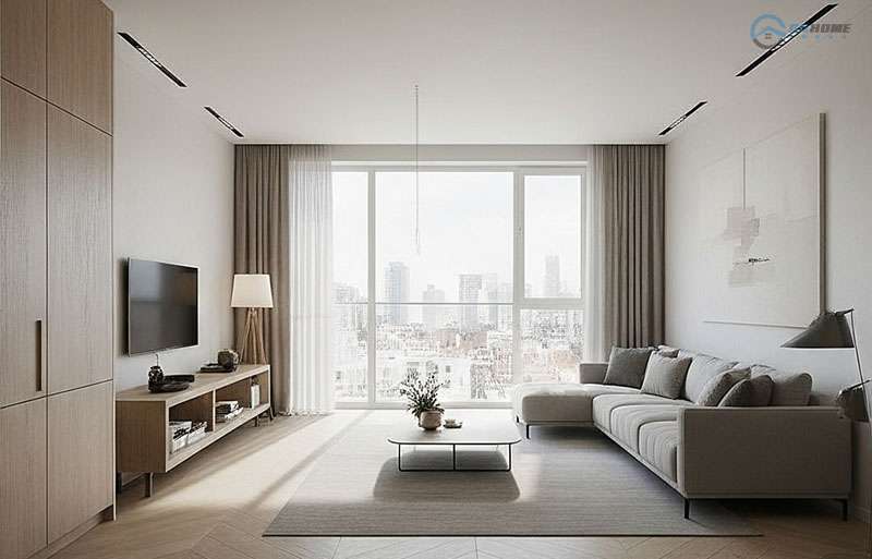 Thiết kế nội thất chung cư The Matrix One 120m2 3 ngủ